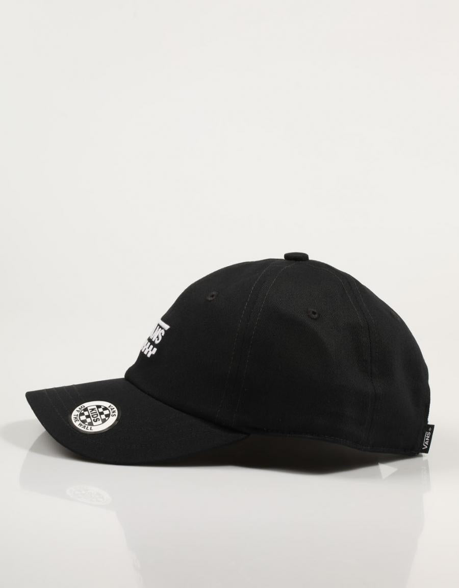 Cap VANS Bill Jockey do lado do tribunal em preto