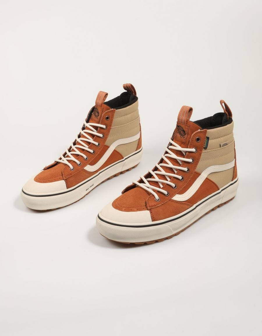 Turnschuhe VANS MTE SK8 HI in Lederfarbe