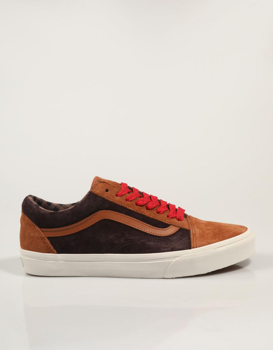 Tênis VANS Old Skool em cor de couro
