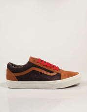 Tênis VANS Old Skool em cor de couro