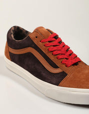 Tênis VANS Old Skool em cor de couro