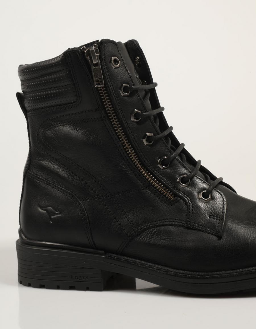 Kangaroos 678 boots in black