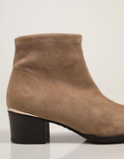 Miss Elastic 77410 Botas de tornozelo na cor de couro