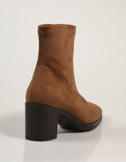 Miss Elastic 76200 Ankle boots in leather color
