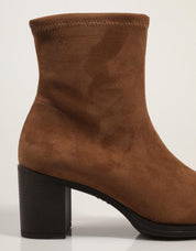 Miss Elastic 76200 Ankle boots in leather color