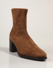 Miss Elastic 76200 Ankle boots in leather color