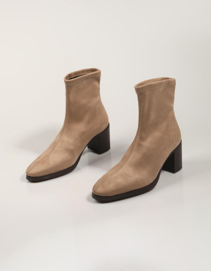 BOTINES MISS ELASTIC 76200 en color Beige