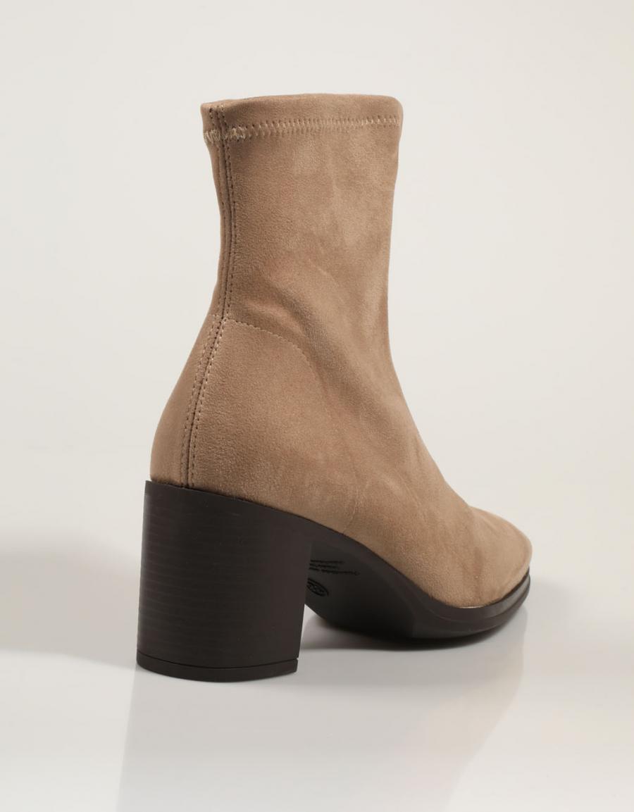BOTINES MISS ELASTIC 76200 en color Beige