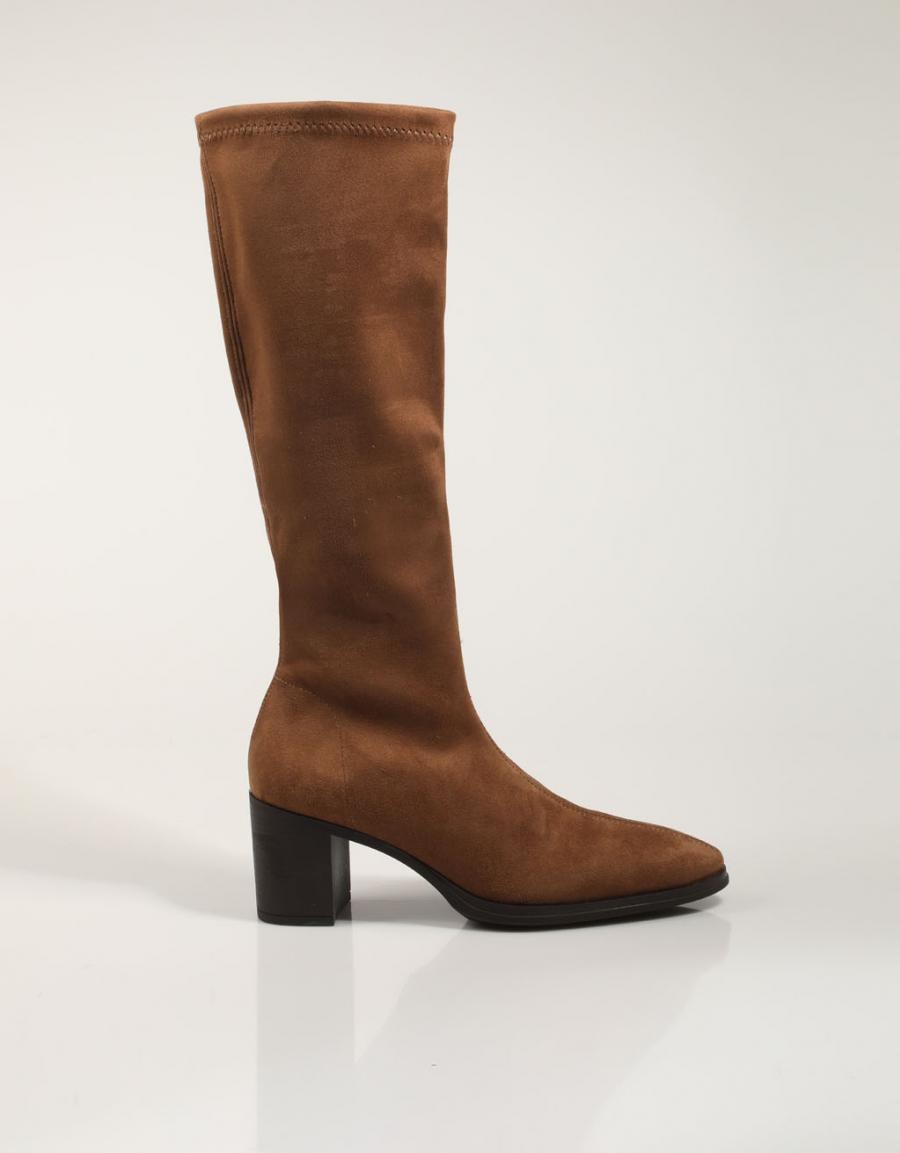 Miss Elastic 76202 boots in leather color