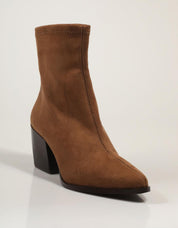 BOTINES MISS ELASTIC 77698 en color Cuero