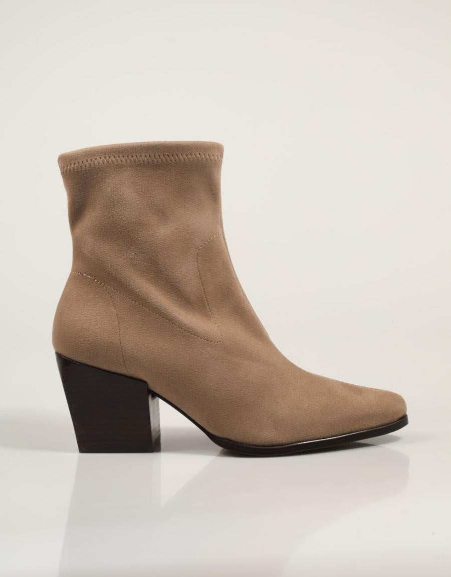 BOTINES MISS ELASTIC 77698 en color Beige