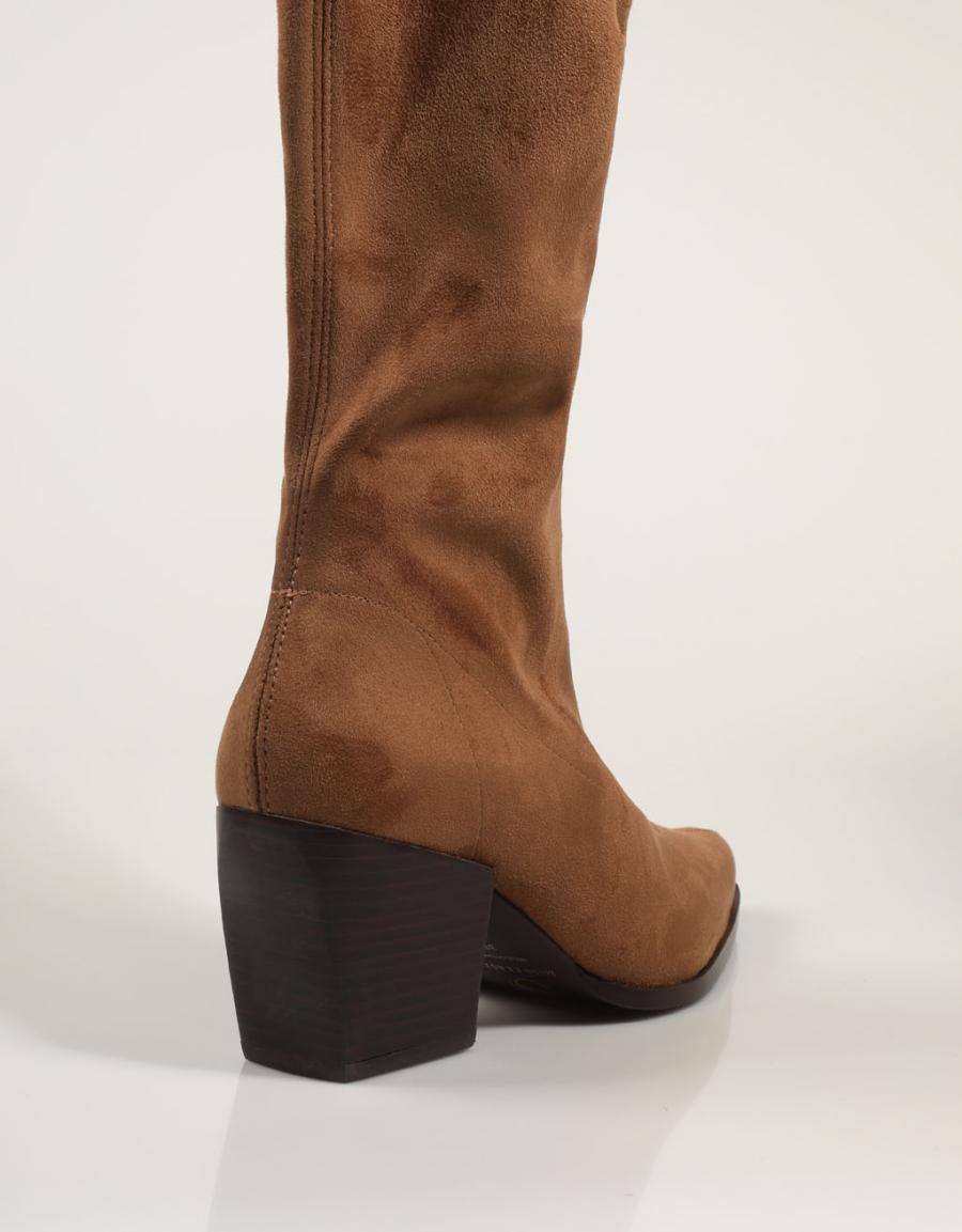 Miss Elastic 77697 boots in leather color