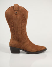 XTI boots 143393 in leather color
