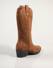 XTI boots 143393 in leather color