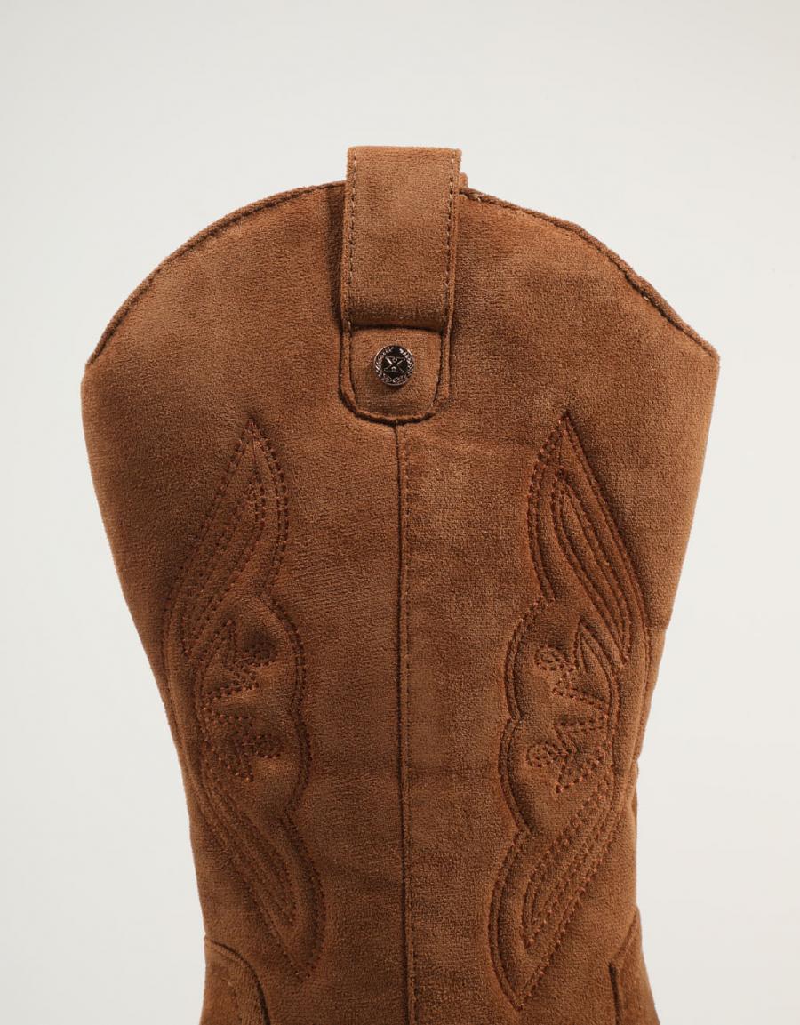 XTI boots 143393 in leather color