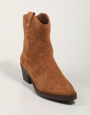 XTI boots 143533 in leather color