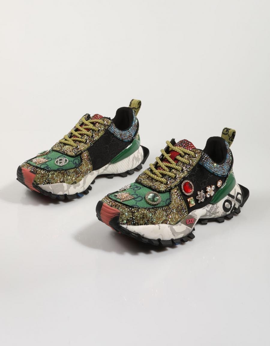 Exe Sy24-6 Sneaker in nero