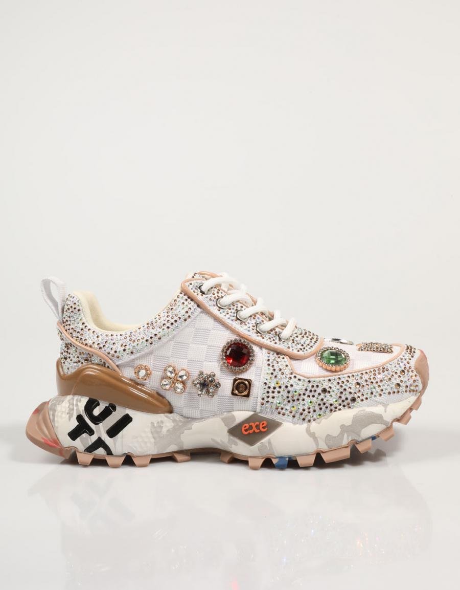 EXE SY24-6 Sneakers en beige