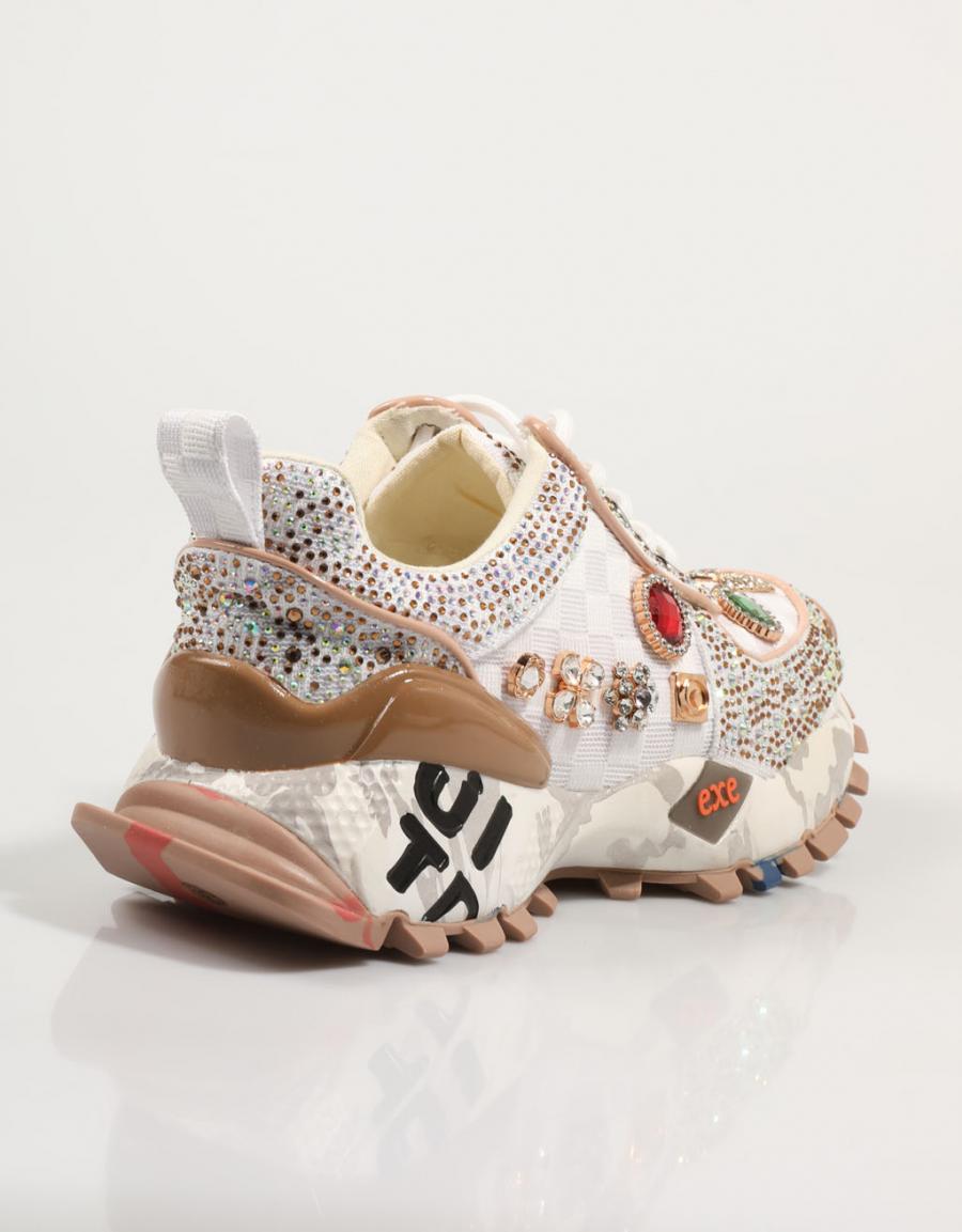 EXE SY24-6 Sneakers en beige