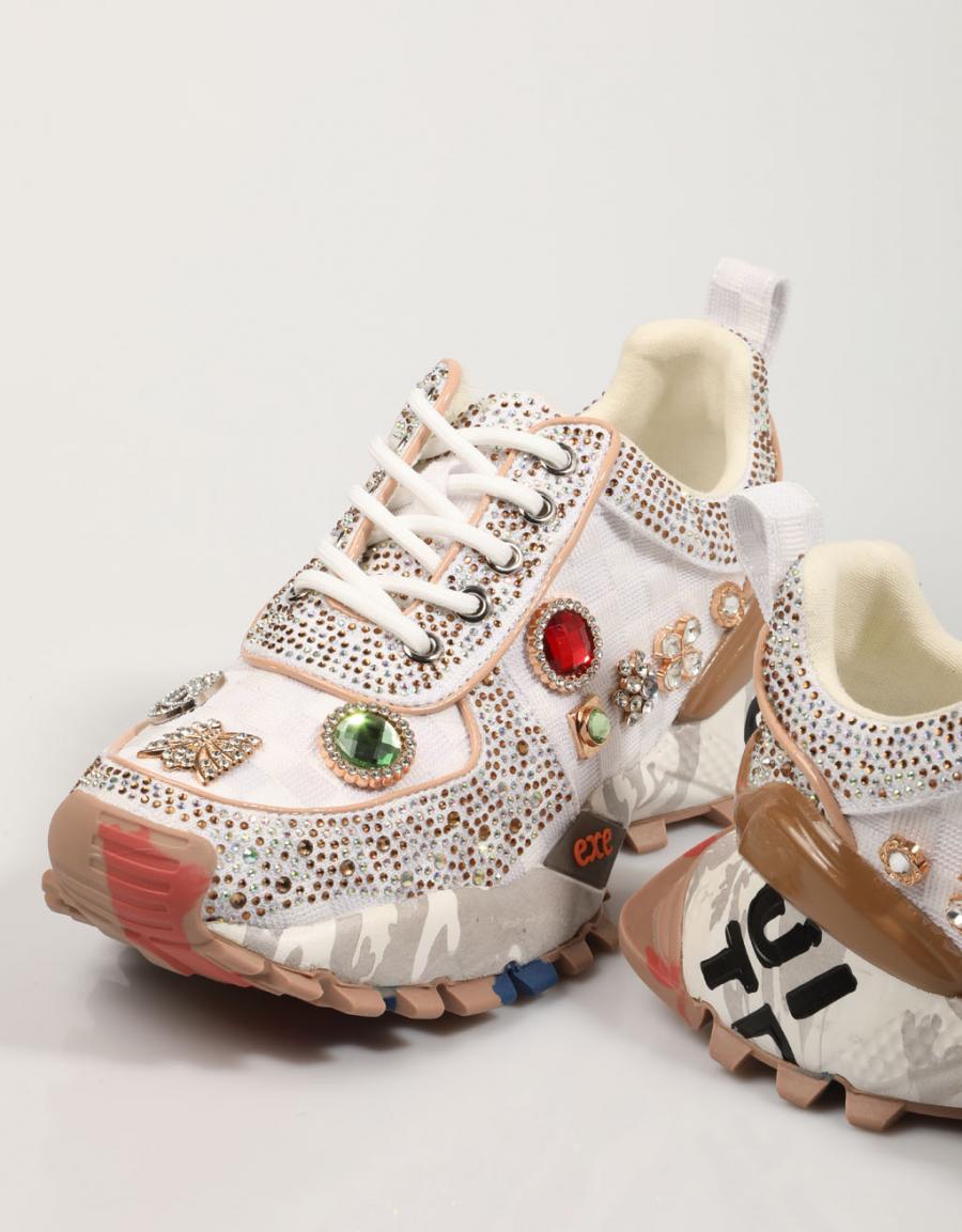 EXE SY24-6 Sneakers en beige