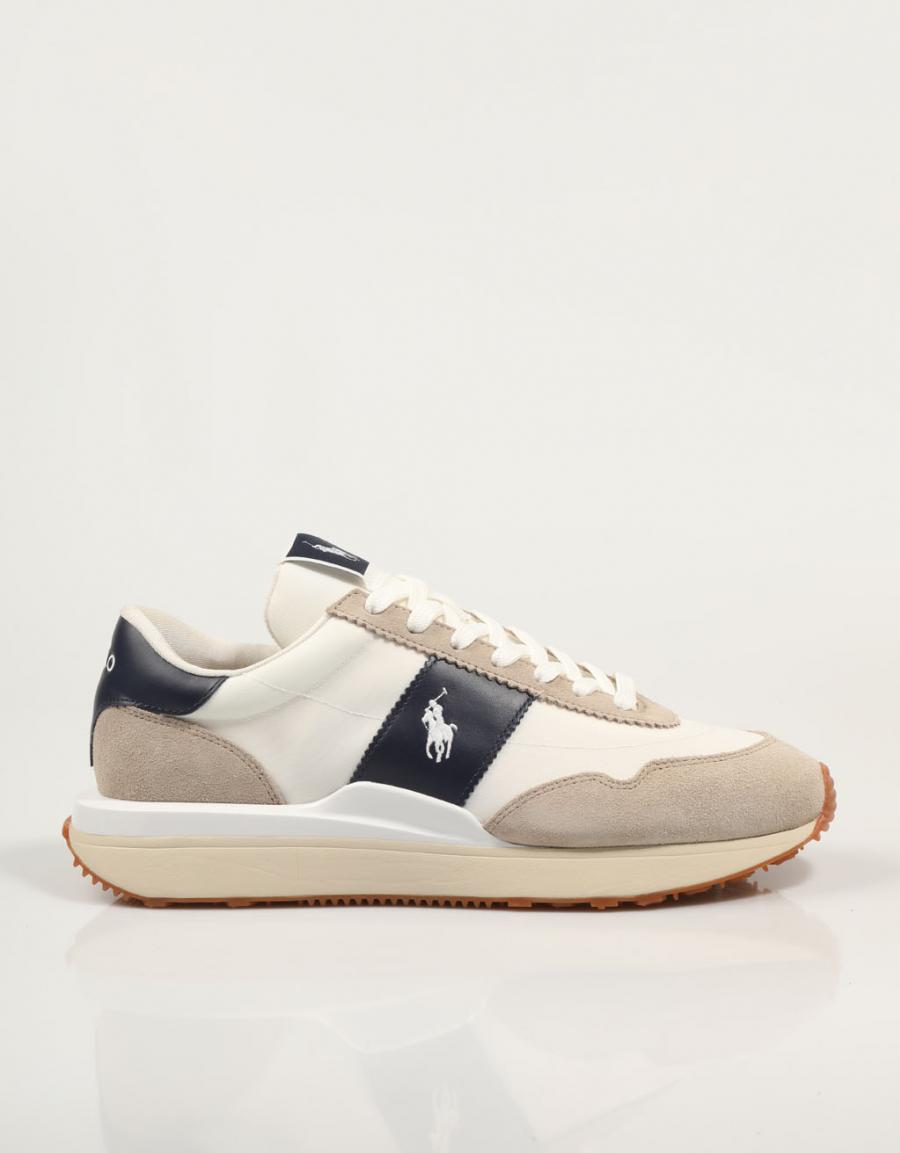 Polen Ralph Lauren Train 89 sapatos em branco