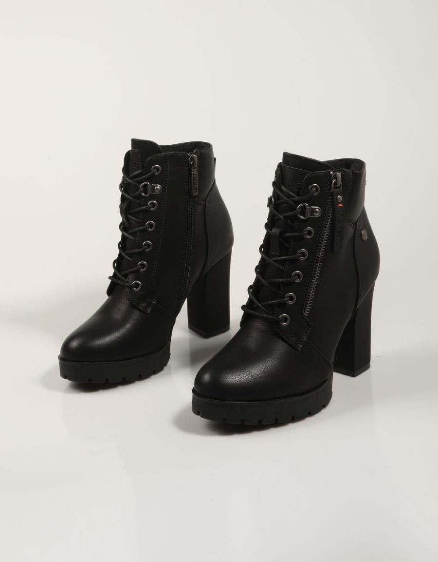 Atualizar 170927 botas de tornozelo em preto