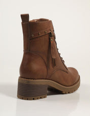 Atualizar 172241 botas na cor de couro