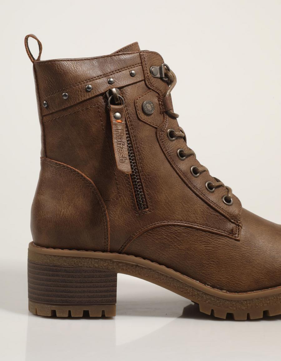 BOTINES REFRESH 172241 en color Taupe