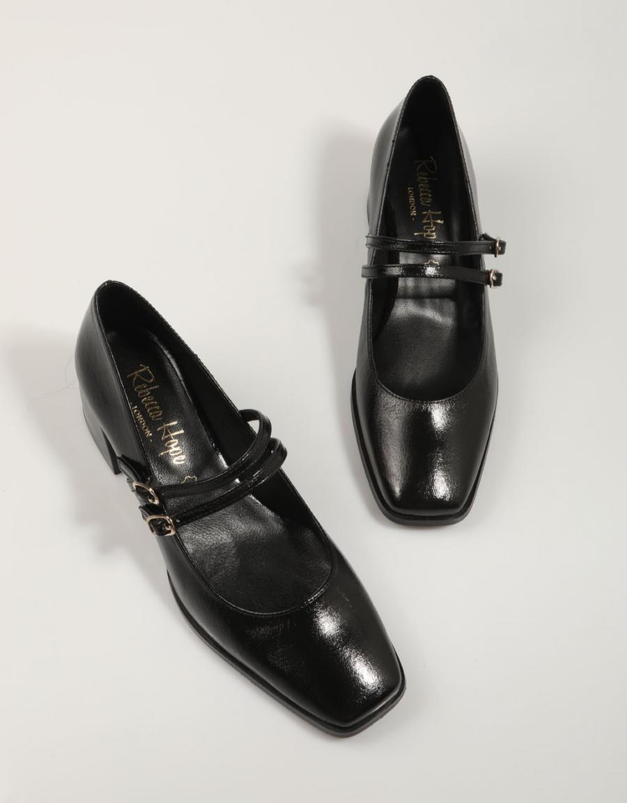ZAPATOS VESTIR REBECCA HOPE 2371 en color Negro