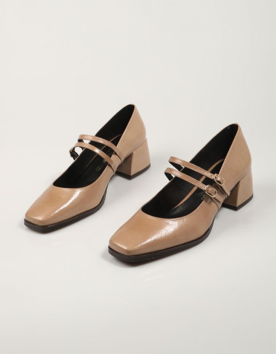 Sapatos de vestido REBECCA HOPE 2371 em bege