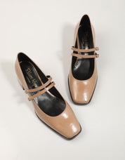 Sapatos de vestido REBECCA HOPE 2371 em bege