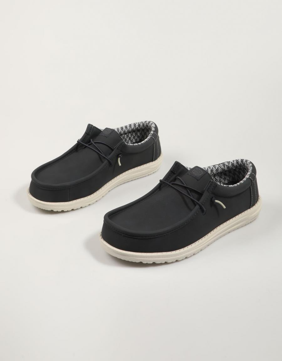 Sport Dude Wally Classic Scarpe in Navy Blue