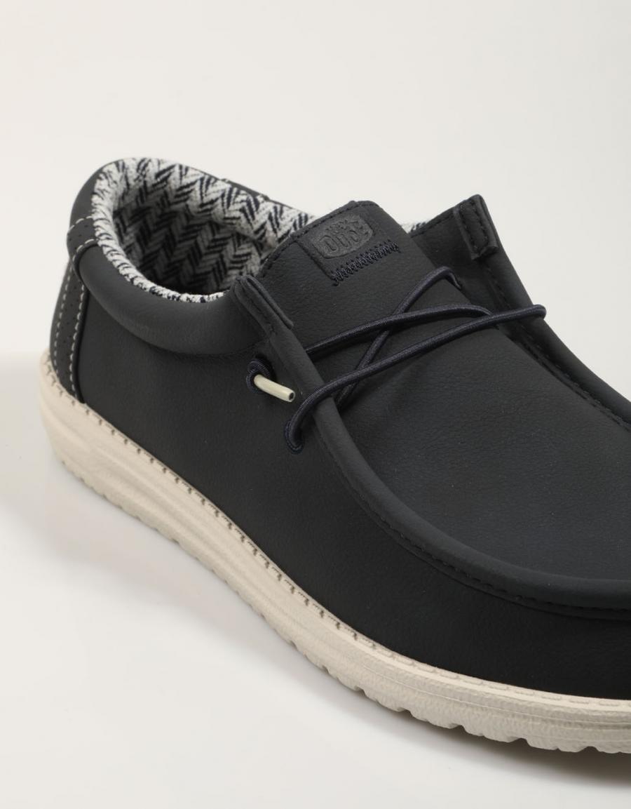 Sport Dude Wally Classic Scarpe in Navy Blue