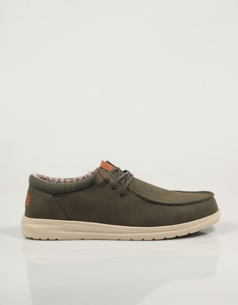 Sport Dude Paul Classic Schuhe in Kaki Farbe
