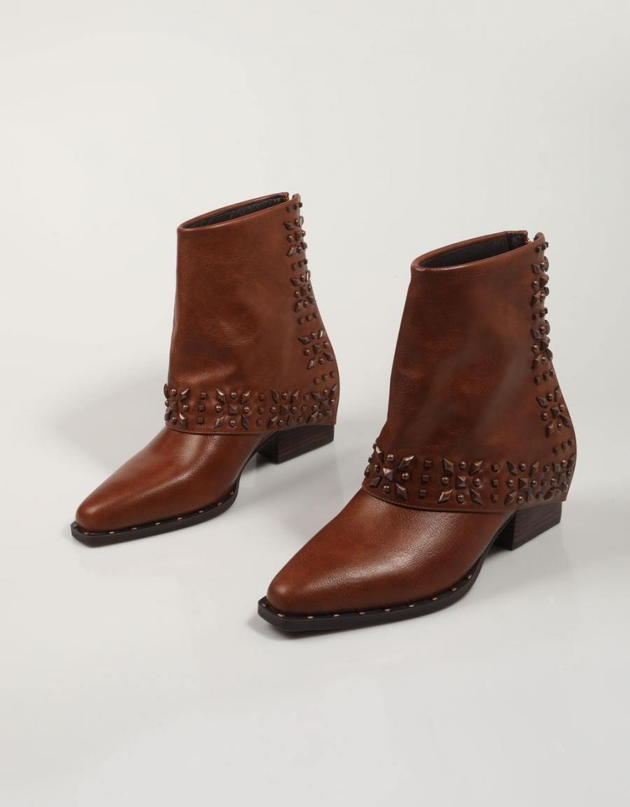 Botas NOA Harmon 9774 0006 1 g em cor de couro