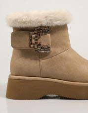Noa Harmon Botas 009829 0028 1 g em cor bege