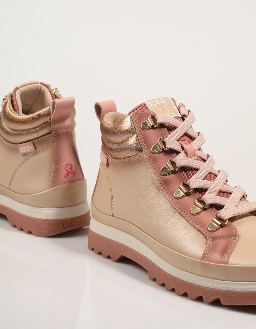 Vigo W3W 8564 Pikolinos Ankle Boots in Ice Color