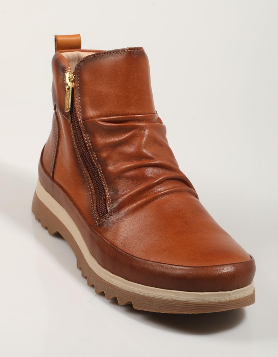 Pikolinos booties Vigo W3w 8888 C2 in leather color