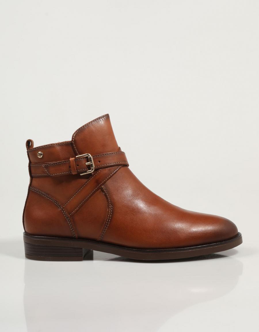 BOTINES PIKOLINOS PUERTOLLANO W3C 8869 en color Cuero