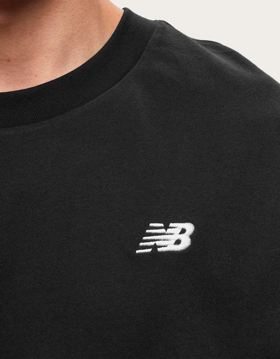 T -shirt NEW BALANCE mt41509 em cor preta