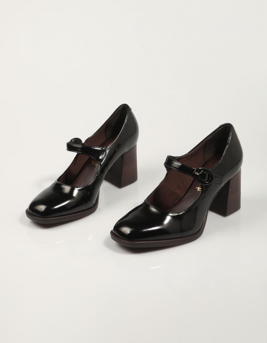 ZAPATOS VESTIR TAMARIS 1-24440-41 en color Negro