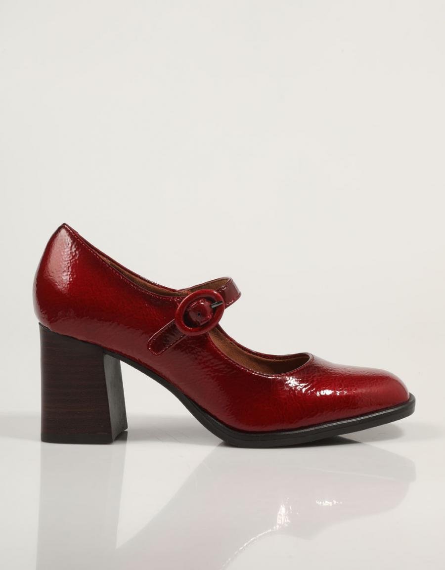 ZAPATOS VESTIR TAMARIS 1-24440-41 en color Burdeos