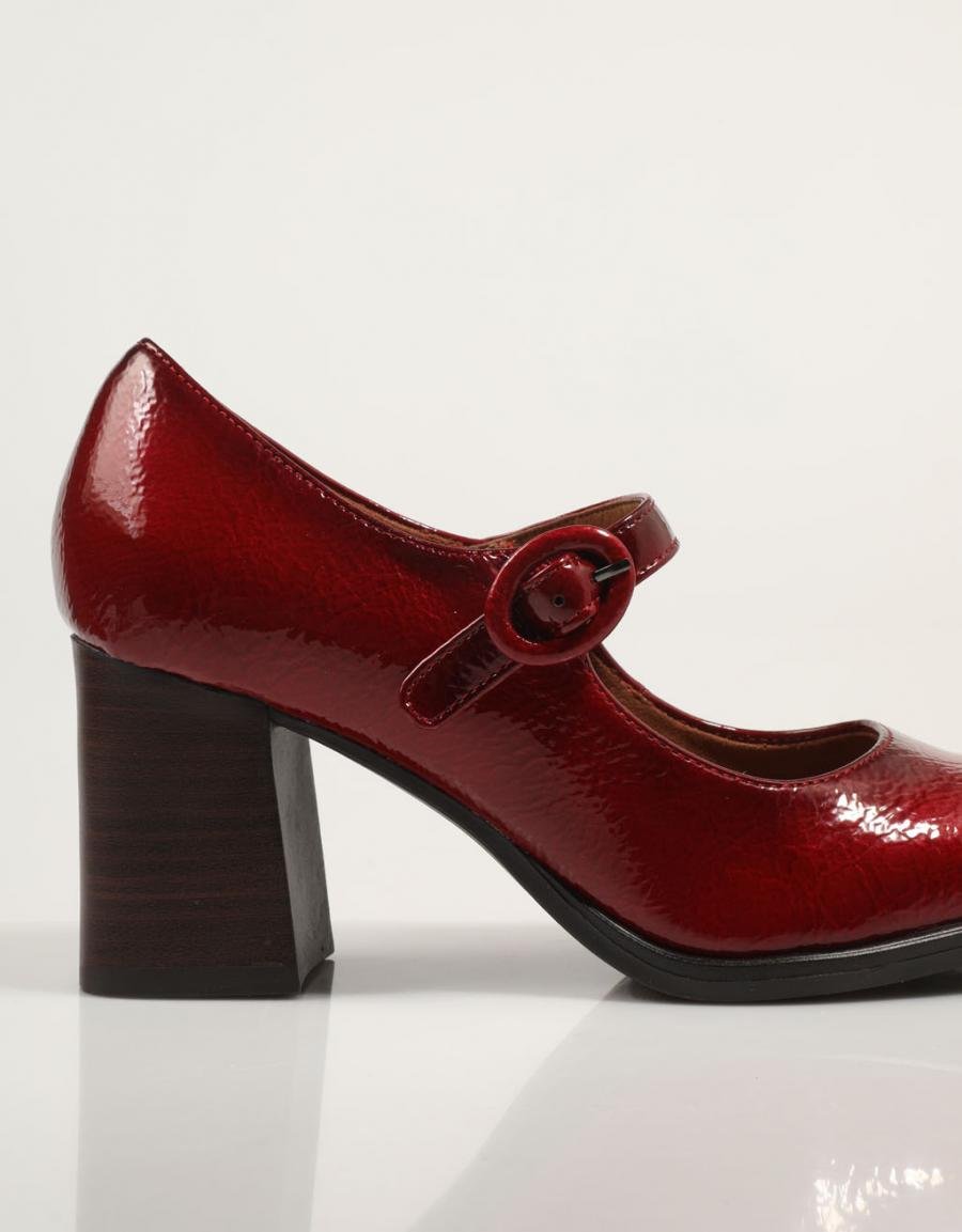 ZAPATOS VESTIR TAMARIS 1-24440-41 en color Burdeos