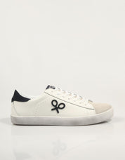 Silbon Shoes Snenel Tennis Logo en blanc