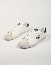 Silbon Shoes Snenel Tennis Logo en blanc