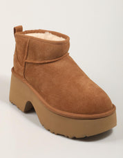 Ugg Classic Mini New Heights Color Bevly Stivali in pelle