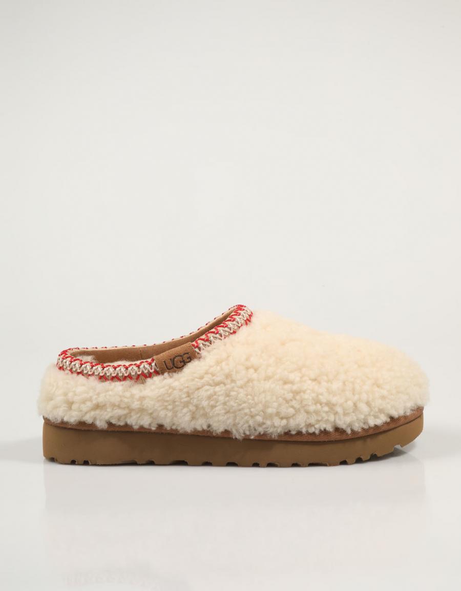 ZUECOS UGG TASMAN MAXI CURLY en color Hielo