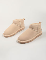 Farben von Kalifornien YW078 Knöchelstiefel in Beige