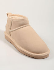 Farben von Kalifornien YW078 Knöchelstiefel in Beige
