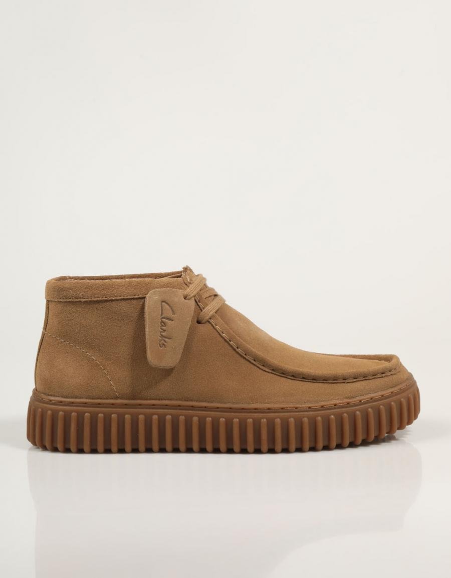 BOTINES CLARKS TORHILL HI en color Taupe